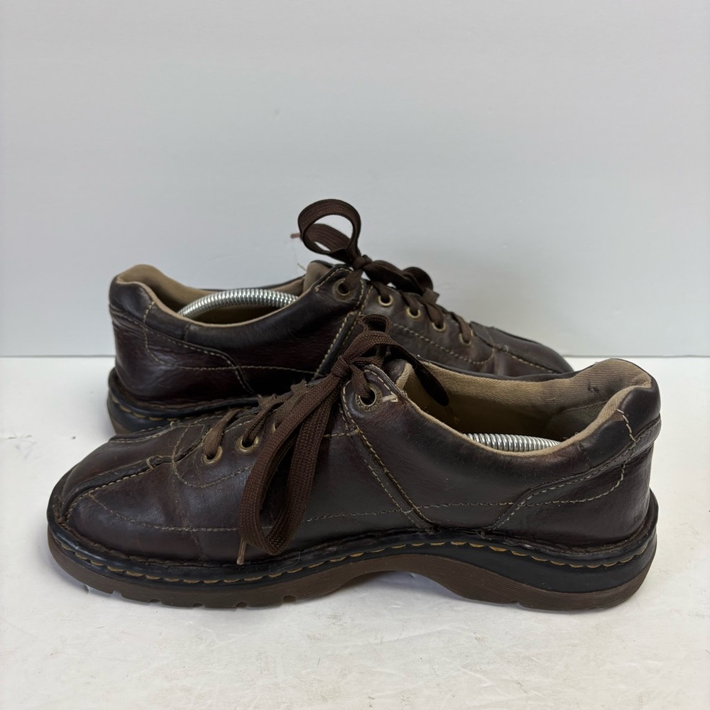 Dr Martens Brown Leather Men's Oxford Lace-up Shoes size 9 - Picture 10 of 15